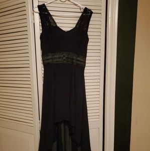Black long dress